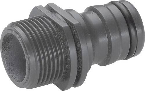 GARDENA 02821-20 Kunststoff Gerätestück Steckkupplung Profi-System, 26,44 mm (3/4") AG