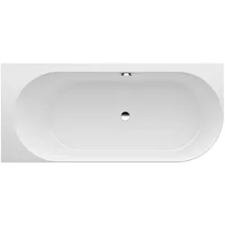 LAUFEN PRO Eck-Badewanne, Marbond, 1800x800x450mm, Version links, H2449560000001