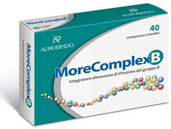 Aurobindo Morecomplex B Integratore Vitamina B 40 Compresse