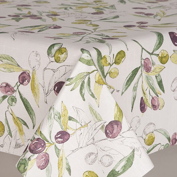 Doreen Preston & Son Blaze Olivia Acrylic Tablecloth Round 135cm