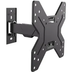 Engel Axil Lunix 2 (Wand, 25 kg, 17" - 42"), TV Wandhalterung, Schwarz