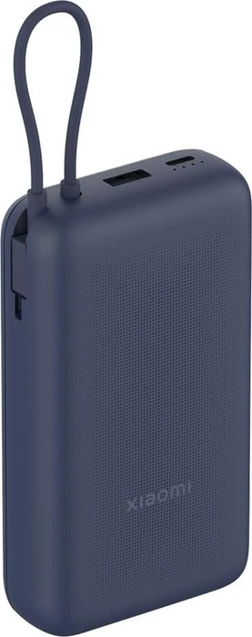 Xiaomi 33 W Power Bank 20000 mAh (Integrated Cable) Blue GL