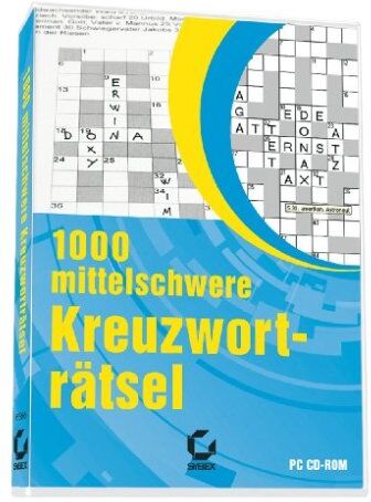 Sybex - 1000 mittelschwere Kreuzworträtsel - Preis vom 02.10.2026 23:42:20 h
