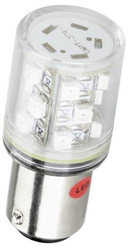 Barthelme 52190215 LED-Lampe Weiß BA15d 24 V/DC, 24 V/AC 42lm