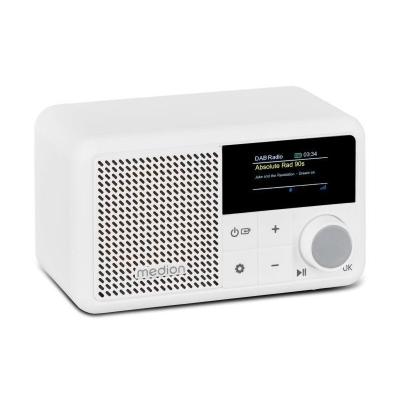 MEDION S66822 Mini DAB+ Radio, Bluetooth, Akku 6,5h