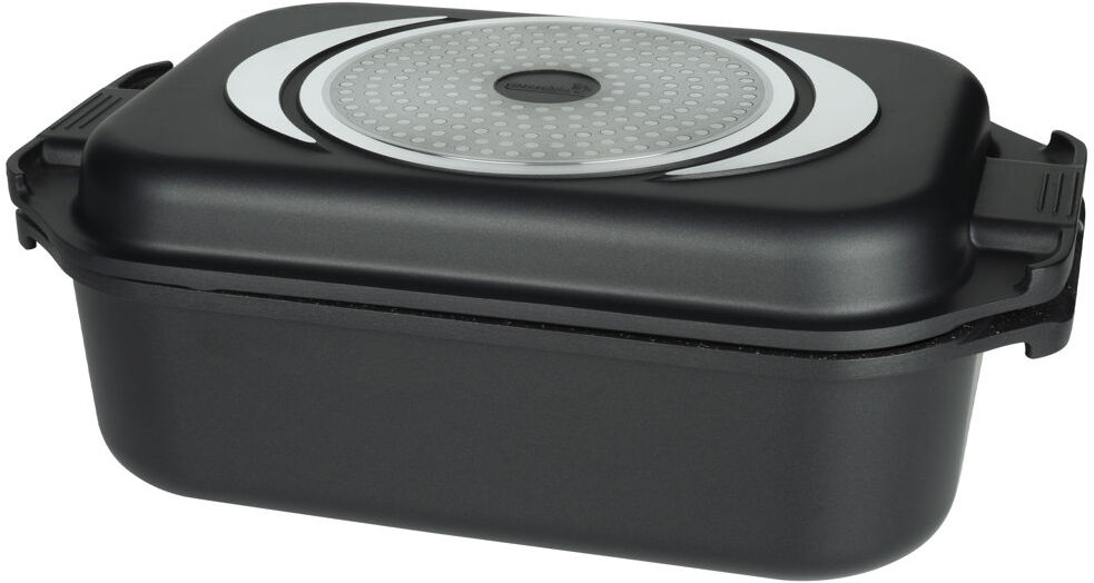 Grunwerg Commichef Non-Stick Ceramic Roasting Pan Black 25.5cm L