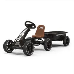 EXIT Foxy Gokart - mit Anhänger Espresso Schwarz