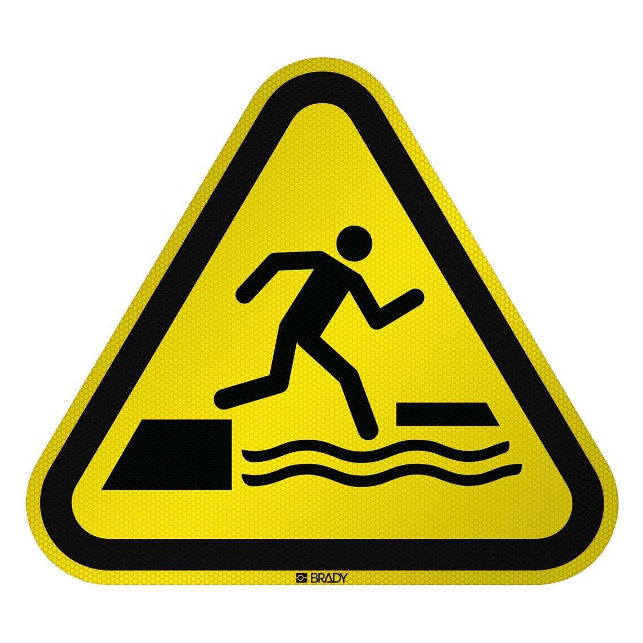 Brady ISO Safety Sign - Warning (W/W068/NT/RFL-TRI315-1)