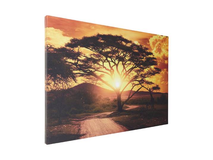 Wandbild 65x97 Sunset Savanna