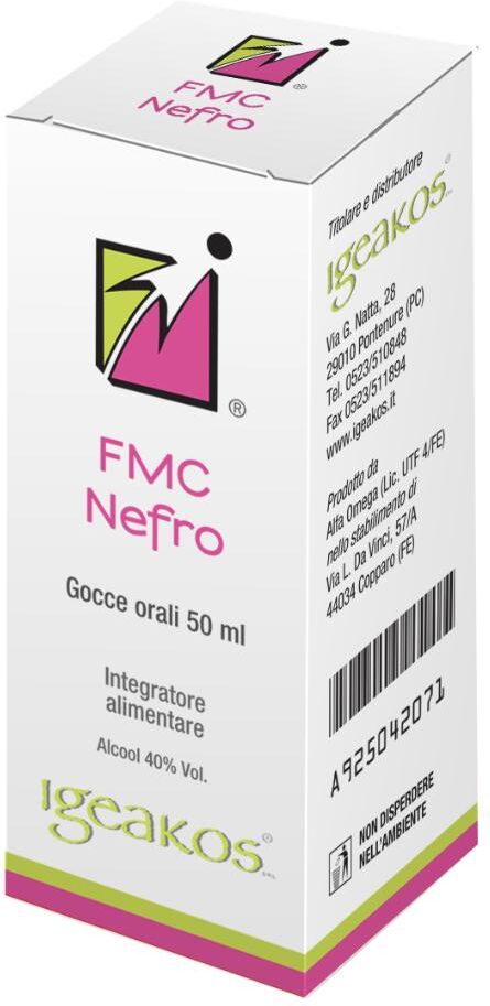 IGEAKOS Srl FMC Nefro Gocce Orali 50 ml