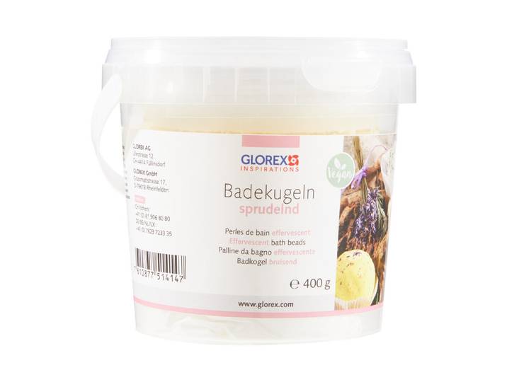 Glorex Badekugel Sprudelnd 400 g