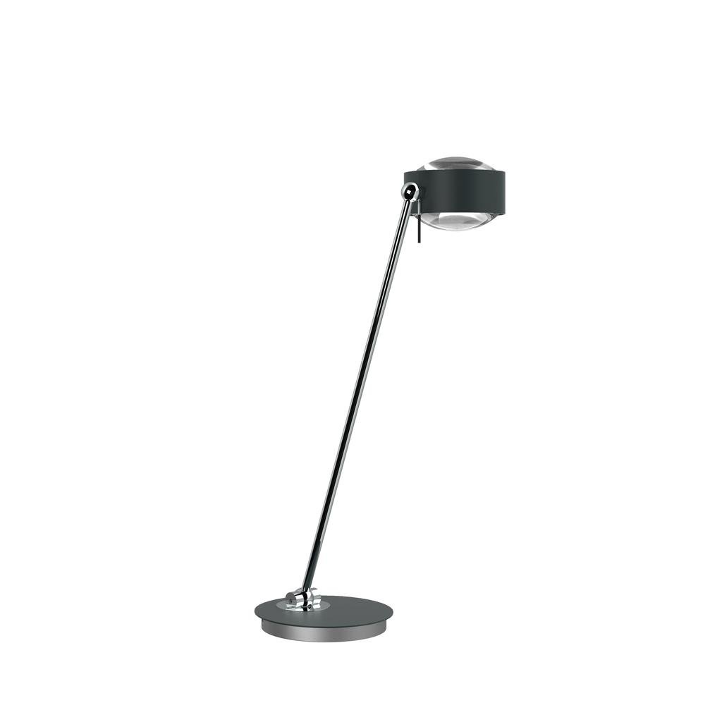 Top Light Puk Maxx Table LED Tischleuchte (anthrazit-matt chrom (neu), Linse kla... anthrazit-matt chrom (neu) | Linse klar / Linse klar | LED | 80cm 6-38802-NV-LED-23+2x2-3036