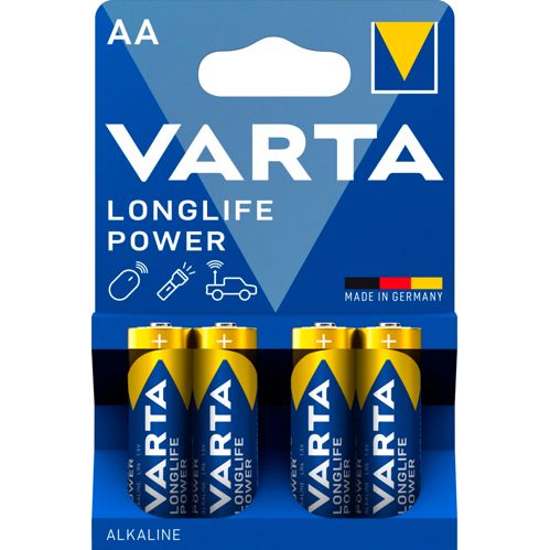 20x4 Varta Longlife Power Mignon AA LR 6 VPE Innenkarton