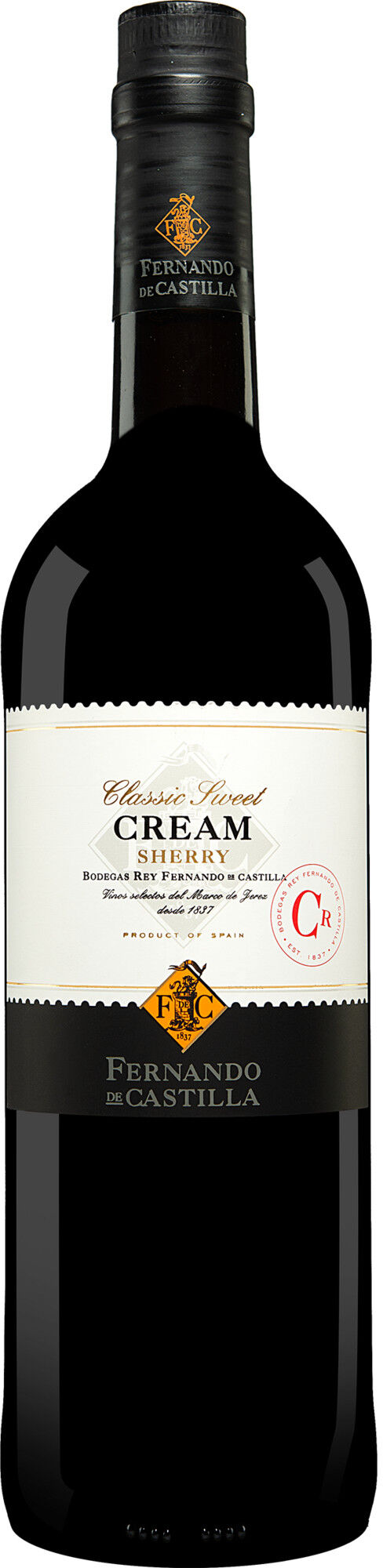 Rey Fernando de Castilla Fernando de Castilla Classic Sweet Cream 17% Vol. Sherry Süß aus Spanien