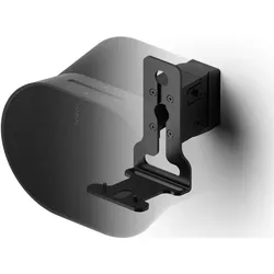 Flexson Wandhalter Sonos Era 300 (1 Stk., Wandmontage, Neigbar, Schwenkbar), Lautsprecher Ständer + Wandmontage, Schwarz