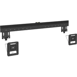 Sbox PLB-1948 (43-100/75kg/800x600) (Wand, 75 kg, 43" - 100"), TV Wandhalterung, Schwarz