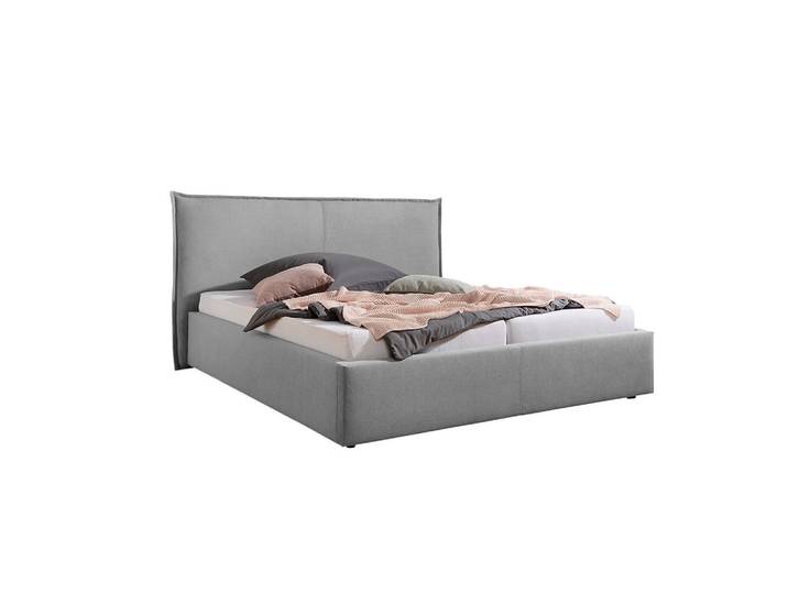 Livetastic Polsterbett Stacey, Grau, Kunststoff, 200x200 cm, Made in Germany, für Lattenrost geeignet, Schlafzimmer, Betten, Polsterbetten