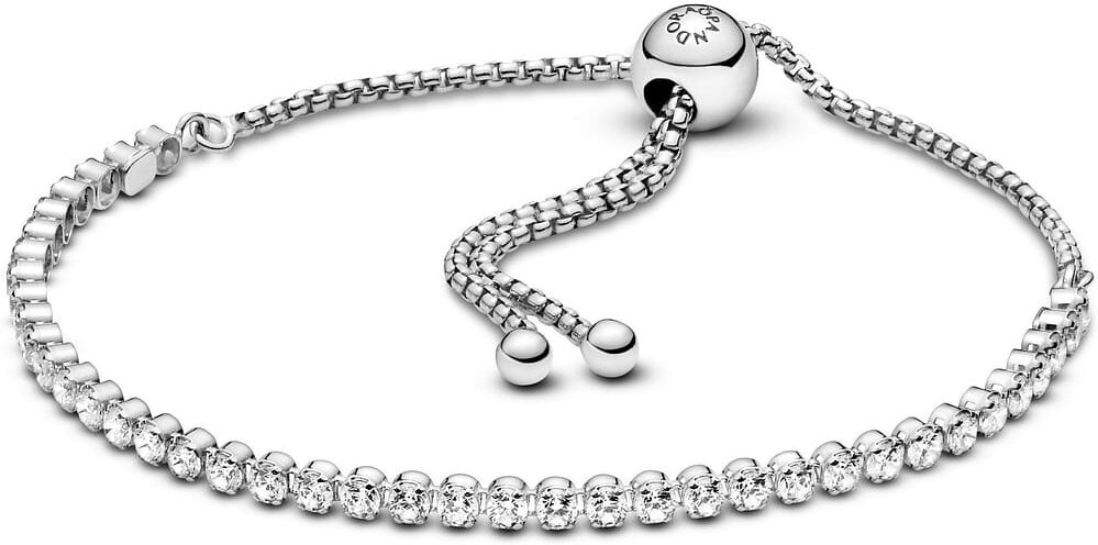 Bracelet Pandora Rivière Coulissant Scintillant Femme