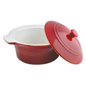 Lamart Runder Schmortopf Casa / 2,3l / Keramik / rot (8590669349609)