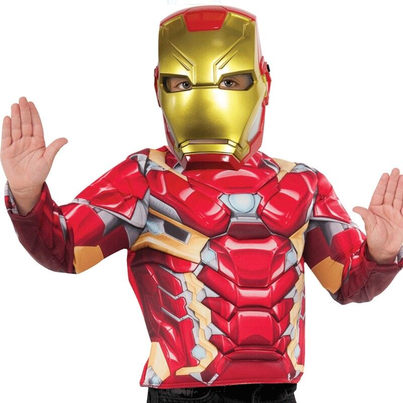 1/2 Masque enfant Iron Man - Rubies