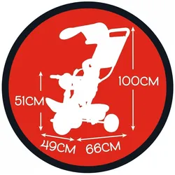 Smoby Mickey Baby Balade Plus