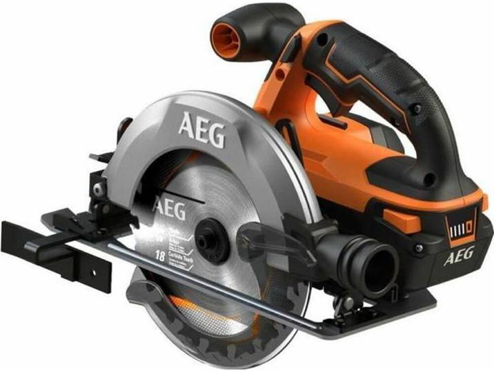 AEG BKS18C2-0 Scie circulaire portative sans fil 18 V 165 mm sans batterie ni chargeur Scie circulaire