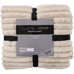 Decke PLUSH beige (BL 150x200 cm) - beige - BL 150x200 cm