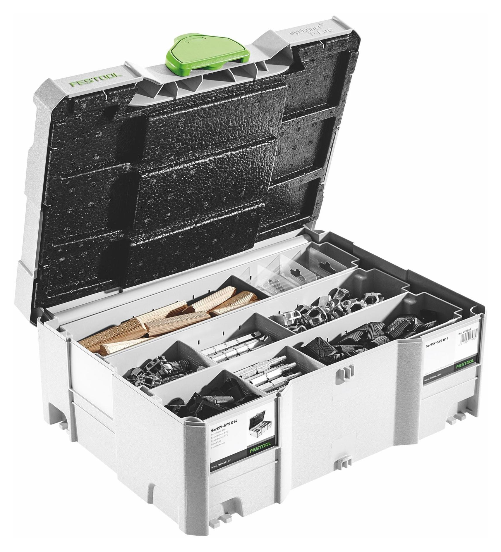 FESTOOL DOMINO Verbinder Sortiment SV-SYS D14