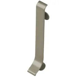 Verbinder für Sockelleiste Aluminium titan matt (H= 60 mm)
