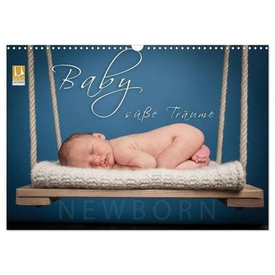 Baby - süße Träume (Wandkalender 2027 DIN A3 quer), CALVENDO Monatskalender