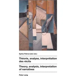 Théorie, analyse, interprétation des récits- Theory, analysis, interpretation of narratives, Fachbücher