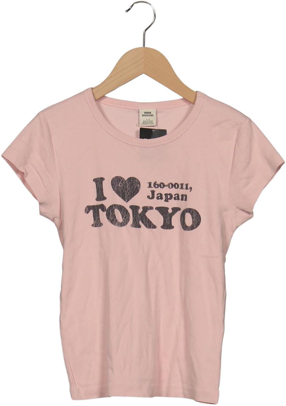 Urban Outfitters Damen T-Shirt, Pink, Gr. L, Baumwolle - Second Hand