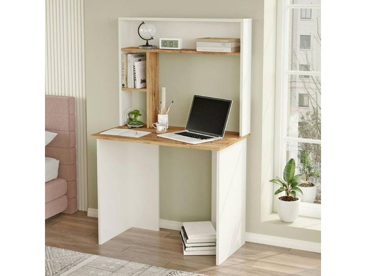 Bureau ado rangements hauts MARFA - Blanc