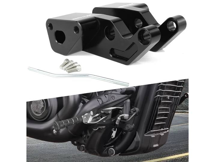Repose-pieds pour cavalier indien Scout Bobber / Rogue 2017 – 2020 2021 2022 2023 2024, supports d'abaissement, ensemble réglable