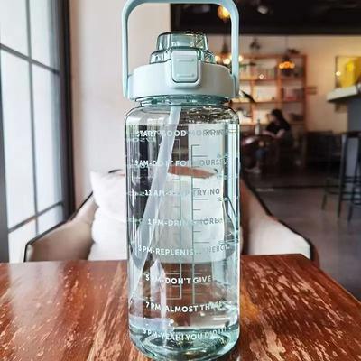 Uplifted Finds Portable High Capacity Outdoor Sports Water Bottle green