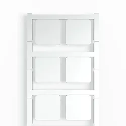 Weidmüller Gerätemarkierer SM 27x27 K SI NEUTR.