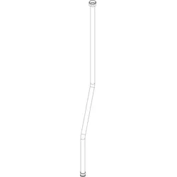 BOSCH Ersatzteil TTNR: 87186660420 Rohr VL