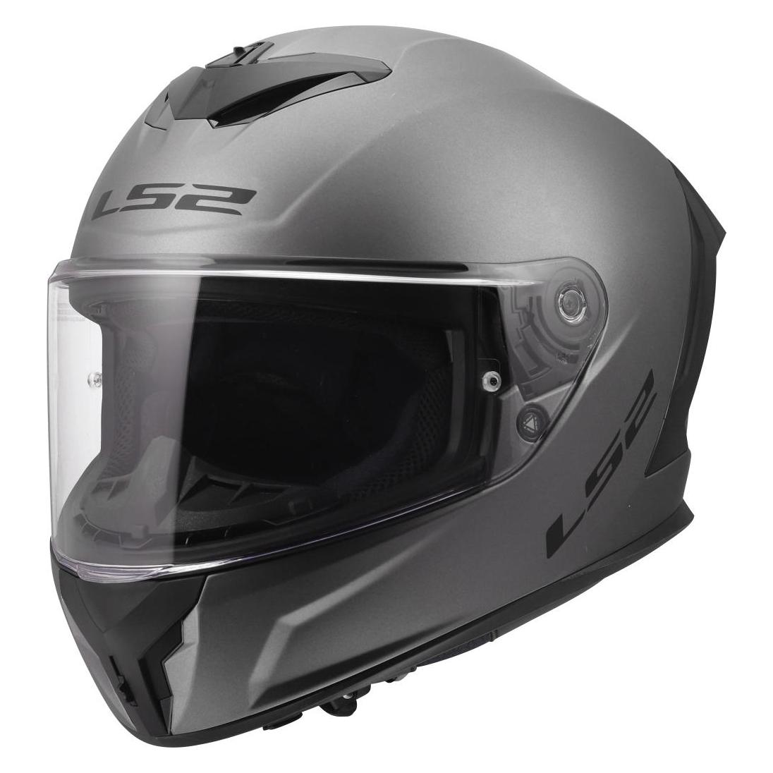 LS2 FF820 RAPID III SOLID Integralhelm matt titanium 3XL (3XL) (1682000073XL)