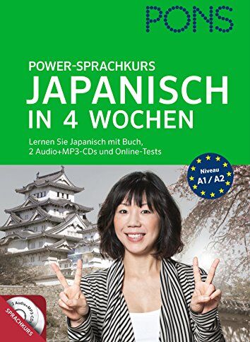 PONS Power-Sprachkurs Japanisch: Lernen Sie Japanisch mit Buch, 2 Audio+MP3-CDs und Online-Test - Preis vom 09.10.2026 07:28:09 h