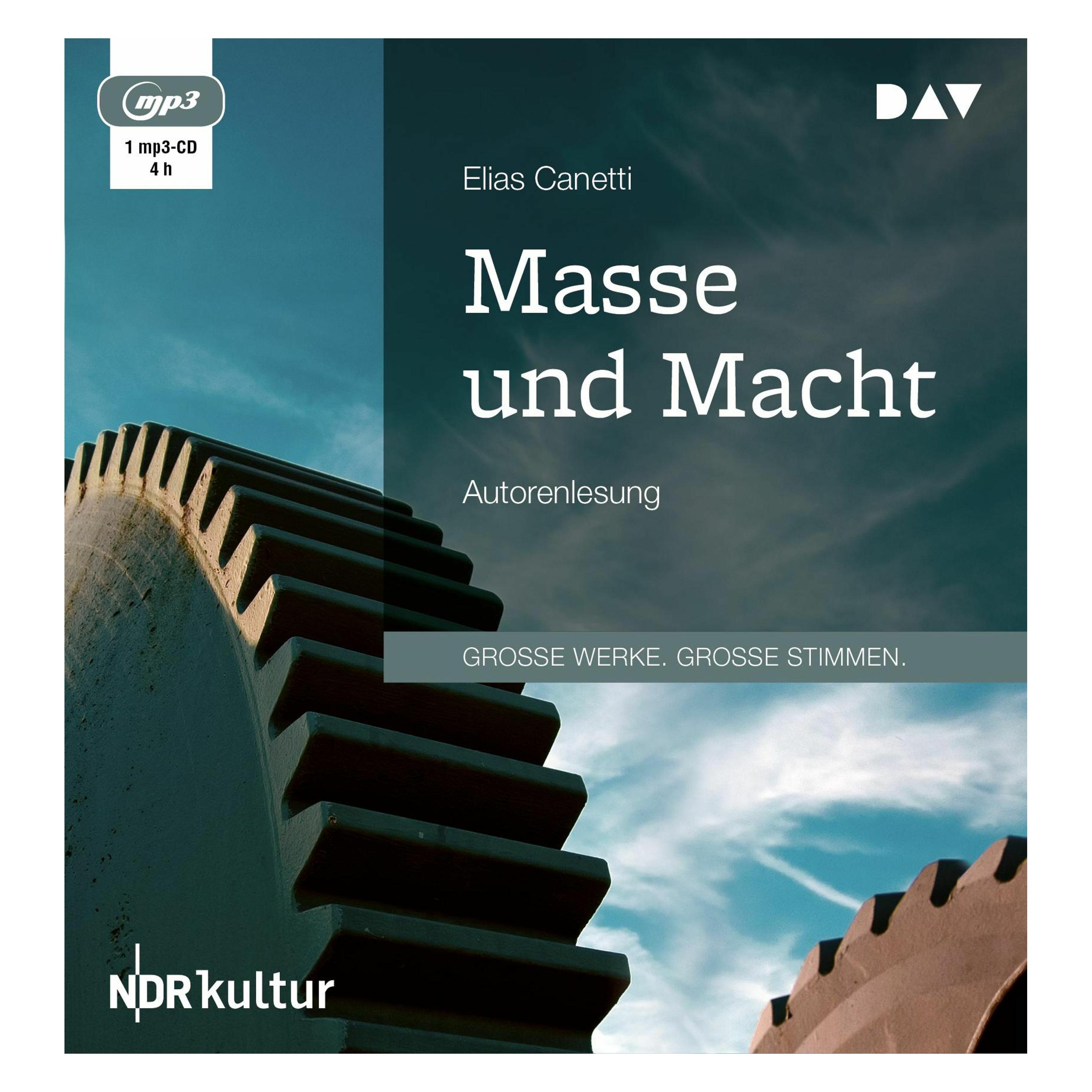 Audio Verlag Masse und Macht (Elias Canetti, Deutsch) (14386439)