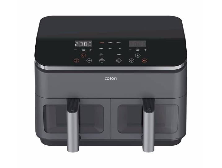 Cosori Dual Basket 8.5L Ceramic Coating Airfryer – Airfryer - Friteuse – schwarz