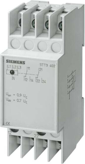 Siemens Indus.Sector Relais de tension 230/400VAC 2V 5TT3403 (5TT3403)