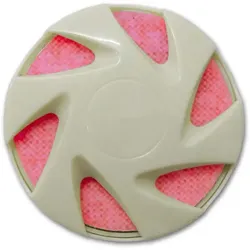 Duftscheibe Walex Deodorant Kunststoff Halter weiß Halterung / Wandhalter für Walex Deodorant Discs