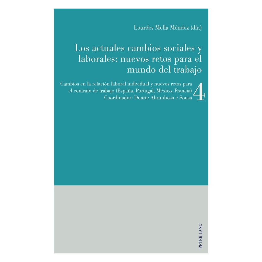 Peter Lang Los actuales cambios sociales y laborales: nuevos retos para el mundo del trabajo (Spanisch, Softcover, Duarte Abrunhosa e Sousa, Lourdes Mella Méndez) (56020403)