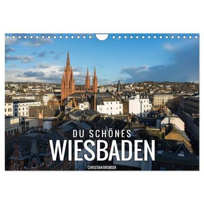 Du schönes Wiesbaden (Wandkalender 2027 DIN A4 quer), CALVENDO Monatskalender