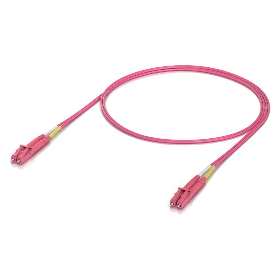 Ubiquiti UACC-OFC-M2-LULU-1M kabel InfiniBand / światłowodowy LC LC/LC Różowy (1 m) (UACC-OFC-M2-LULU-1M)