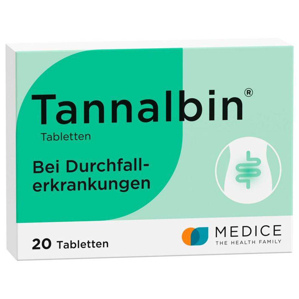 Tannalbin Tabletten 20 St