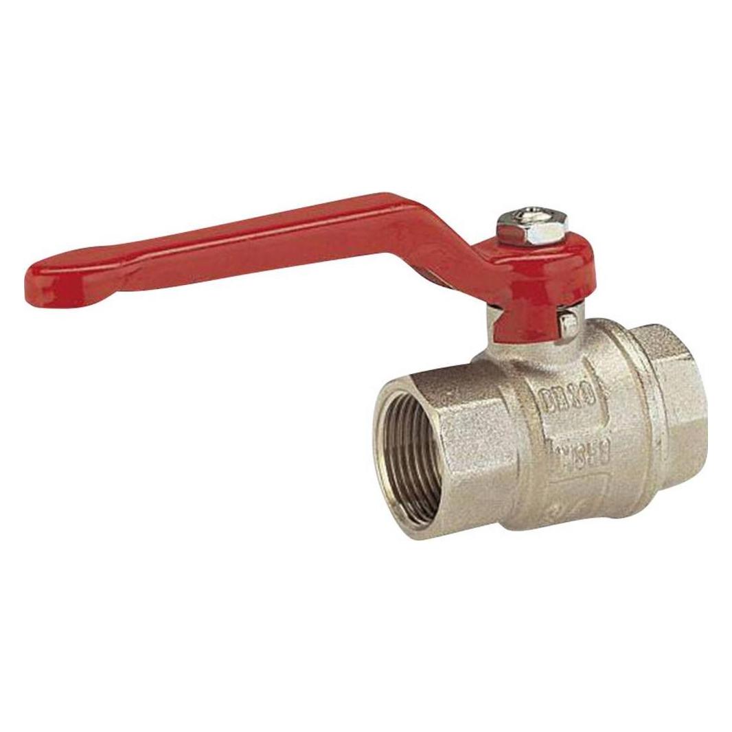 Gardena Kugelhahn 1/2 Silber, Rot 7335 (Regulierventil, 21 mm) (7335-20)