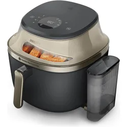 Philips 5000 Series Airfryer NA553/00, Fritteuse, Schwarz