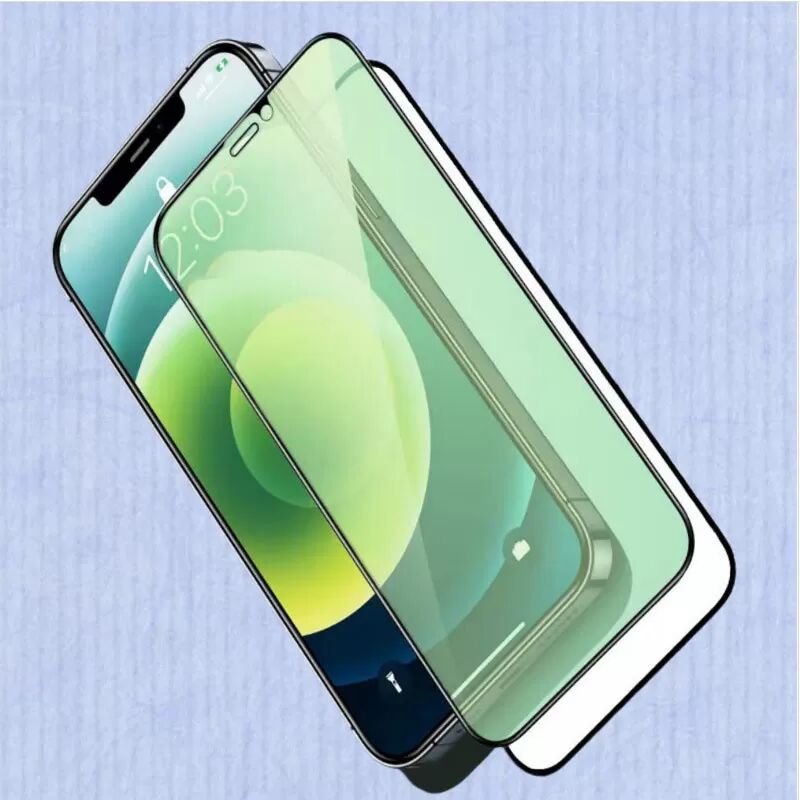 INF Vollständiger Diamantgrad Chlorophyll Augenschutz Grünlicht Displayschutzfolie kompatibel mit iPhone 17 Pro Max